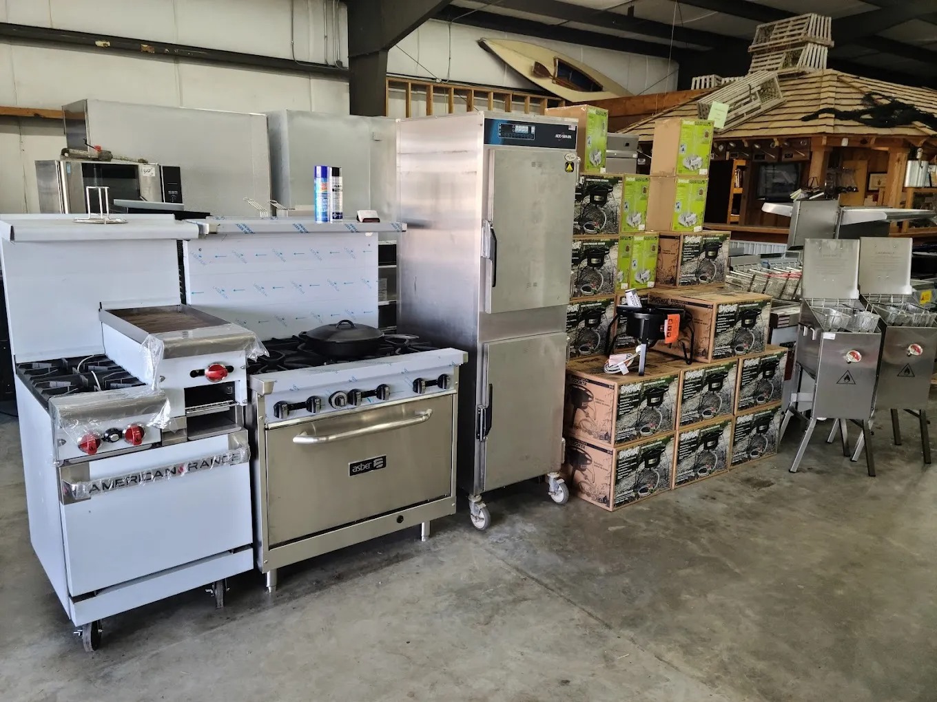 Restaurant equipment and supplies at PoBoys